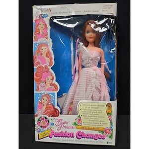 Flower Princess Doll #5975 Ultra RARE NIB Creata Montgomery Ward Instant Changes